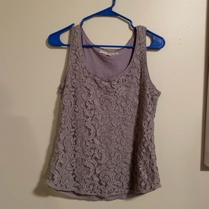 Loft lace tank
